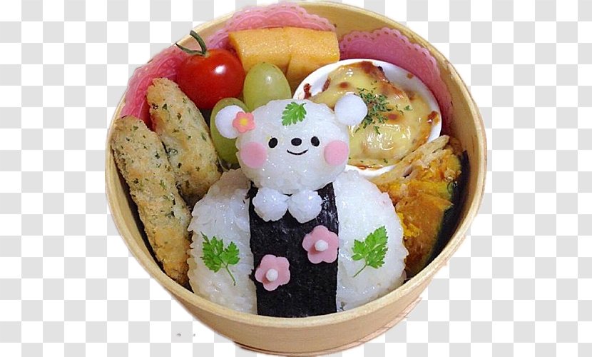 Bento Breakfast Food Fruit - Cooked Rice - Hearty Transparent PNG