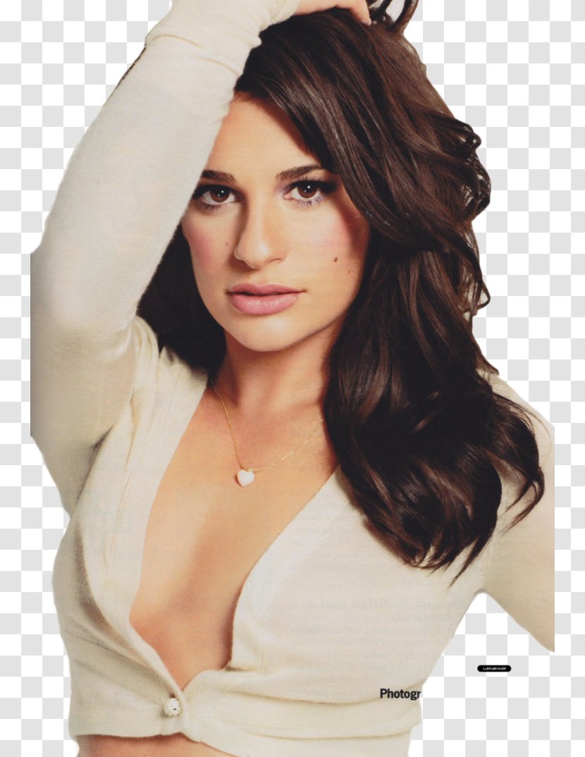 Lea Michele Rachel Berry Glee Celebrity - Cartoon - Flower Transparent PNG