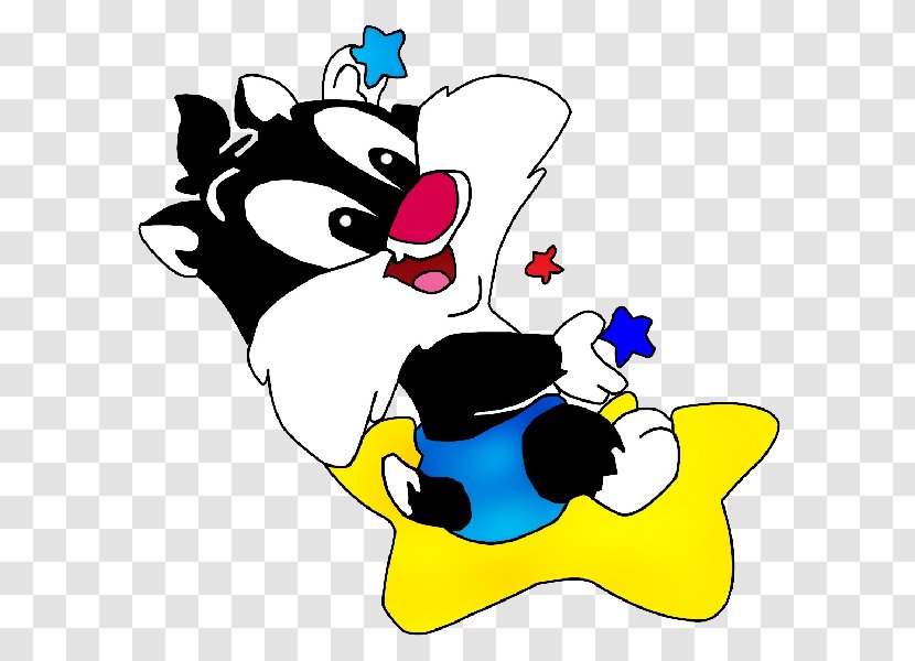 Sylvester Jr. Tweety Tasmanian Devil Daffy Duck - Art - Looney Tunes Baby Transparent PNG