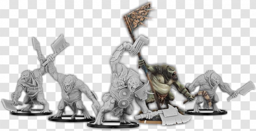 Figurine Miniature Wargaming Fantasy Trolls - Tree - Maari Transparent PNG