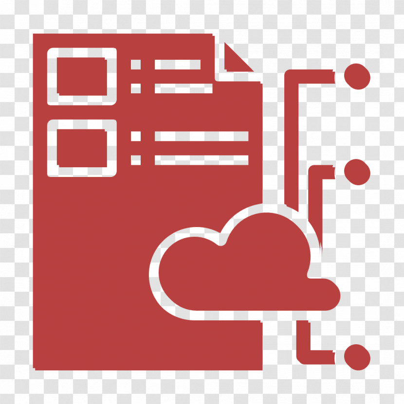 Archive Icon Digital Service Icon Cloud Icon Transparent PNG