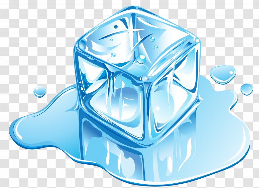 Ice Cream Cube Melting - Plastic Transparent PNG