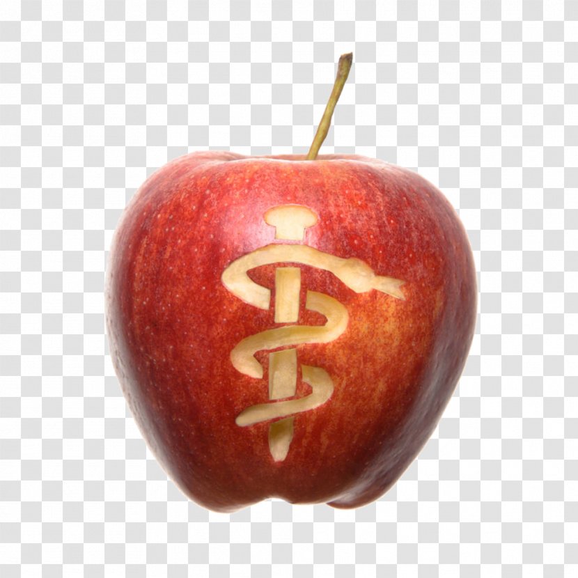 Royalty-free Stock Photography Rod Of Asclepius - Tree - Characters On Red Apples Transparent PNG