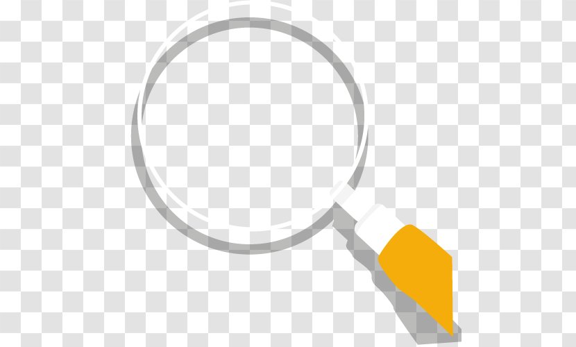 Magnifying Glass Mirror - Logo - Vector Transparent PNG