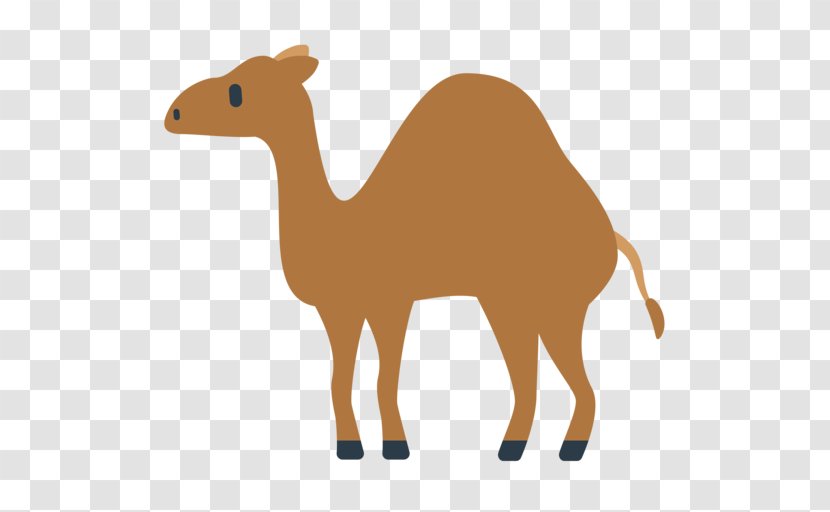 Dromedary Bactrian Camel Emoji Emoticon Horse - Animal Figure Transparent PNG