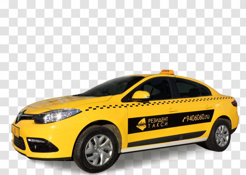 Car Resident Taxi Renault Vehicle - Bumper Transparent PNG