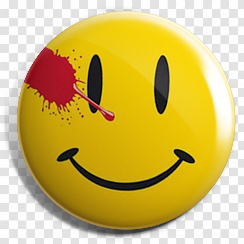 Edward Blake Watchmen Smiley Pin Badges - Doomsday Clock Transparent PNG