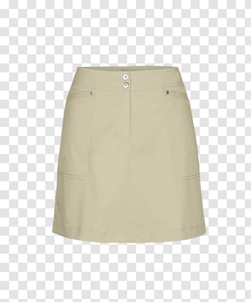 Skirt Khaki Waist - Skort - Women Essential Supplies Transparent PNG