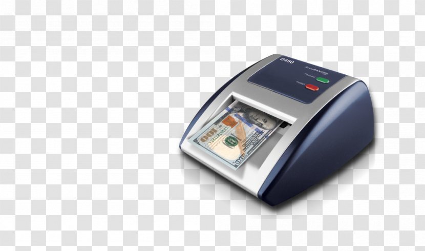 Counterfeit Money Banknote Counter Currency Detector - Currencycounting Machine Transparent PNG