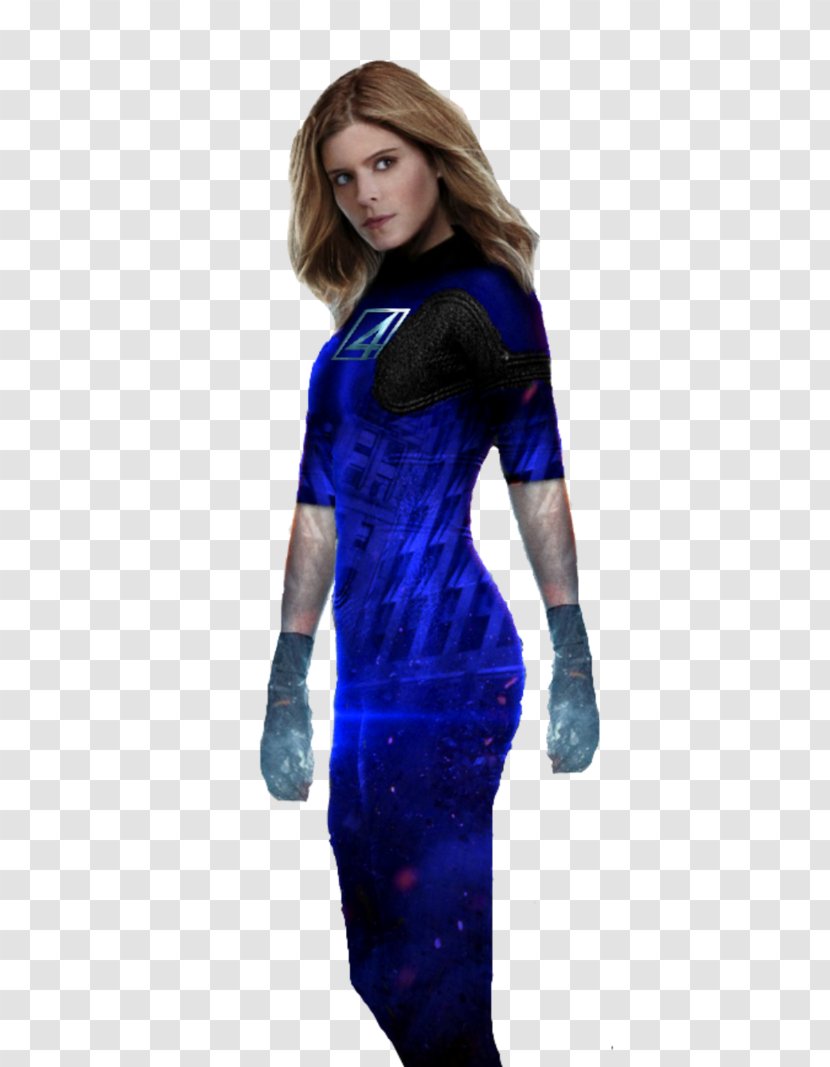 Invisible Woman Human Torch Fantastic Four Thing Mister - Dress - Female Transparent PNG