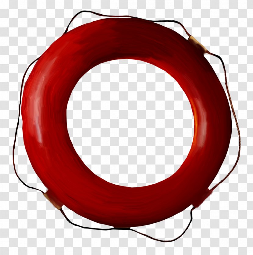 Red Lifebuoy - Life Jackets Transparent PNG