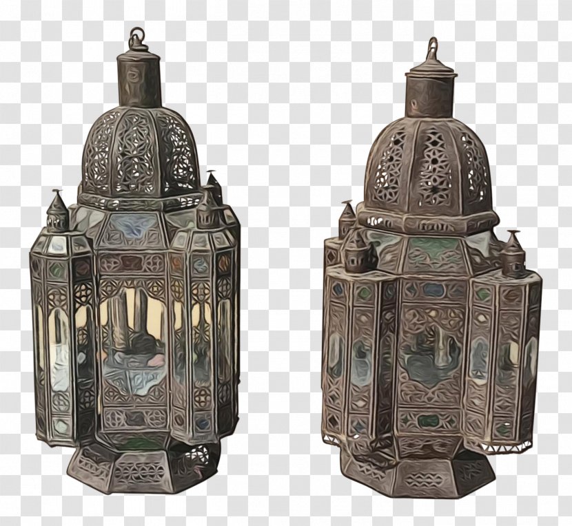 Lighting Lantern Antique Metal Transparent PNG