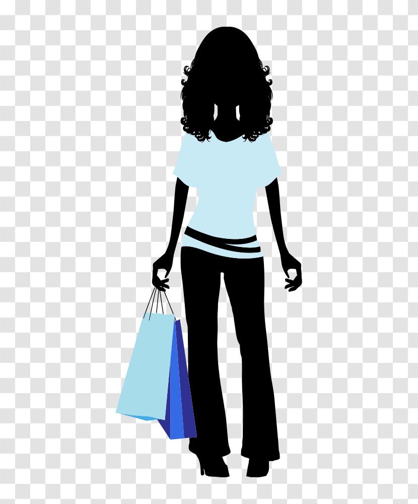 Shopping Woman Clip Art - Frame Transparent PNG