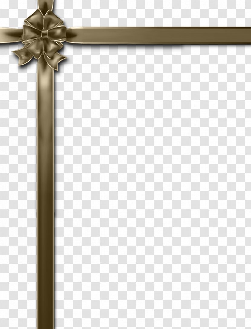 Line Angle Ribbon Gift - White Transparent PNG