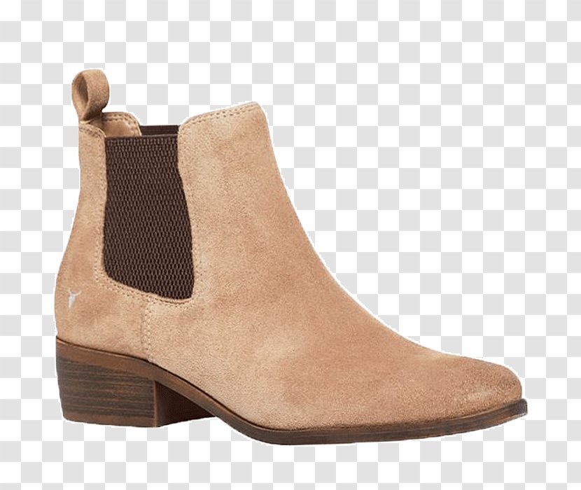 Suede Boot Shoe Cashew Leather - Walking Transparent PNG
