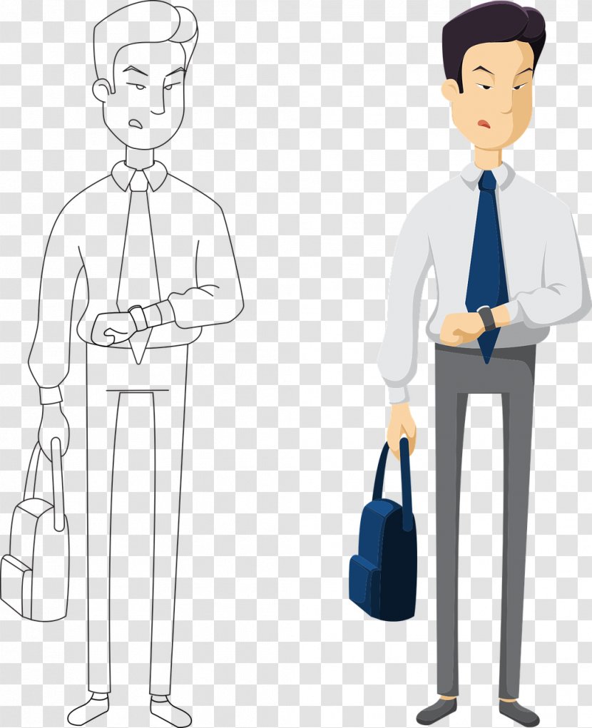Businessperson Clip Art - Conversation - See Time Workers Transparent PNG