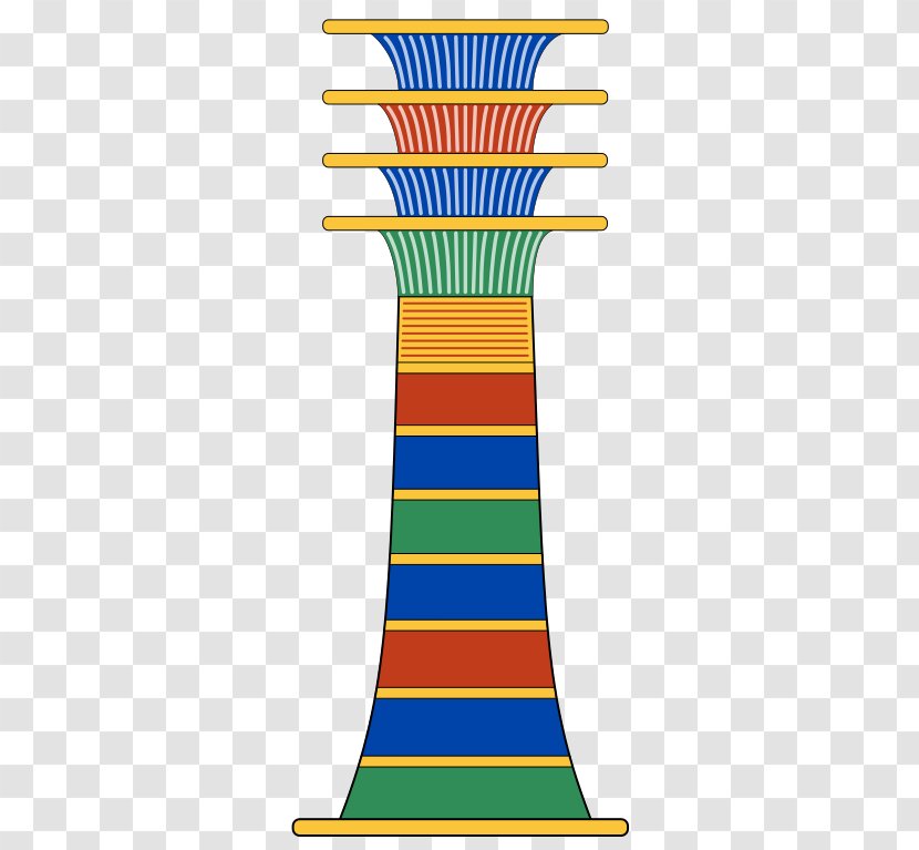 Ancient Egypt Djed Osiris Was-sceptre Egyptian Mythology - Symbol - Column Transparent PNG