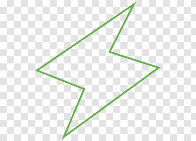 Line Triangle Point Green Transparent PNG