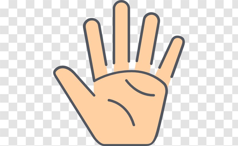Thumb Hand Clip Art - V Sign Transparent PNG
