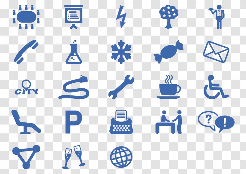 Service Clip Art - Random Icons Transparent PNG