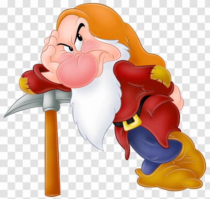 Seven Dwarfs Mine Train Sneezy Dopey - Flower - Grumpy Snow White Dwarf Free Image Transparent PNG