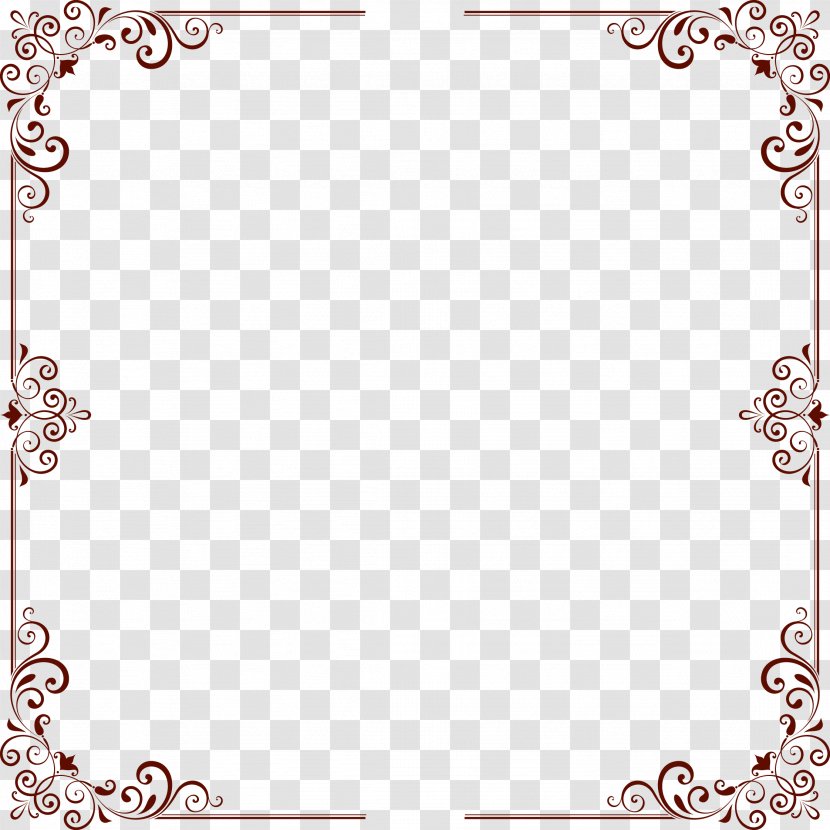 Decorative Patterns Border - Ornament - Area Transparent PNG