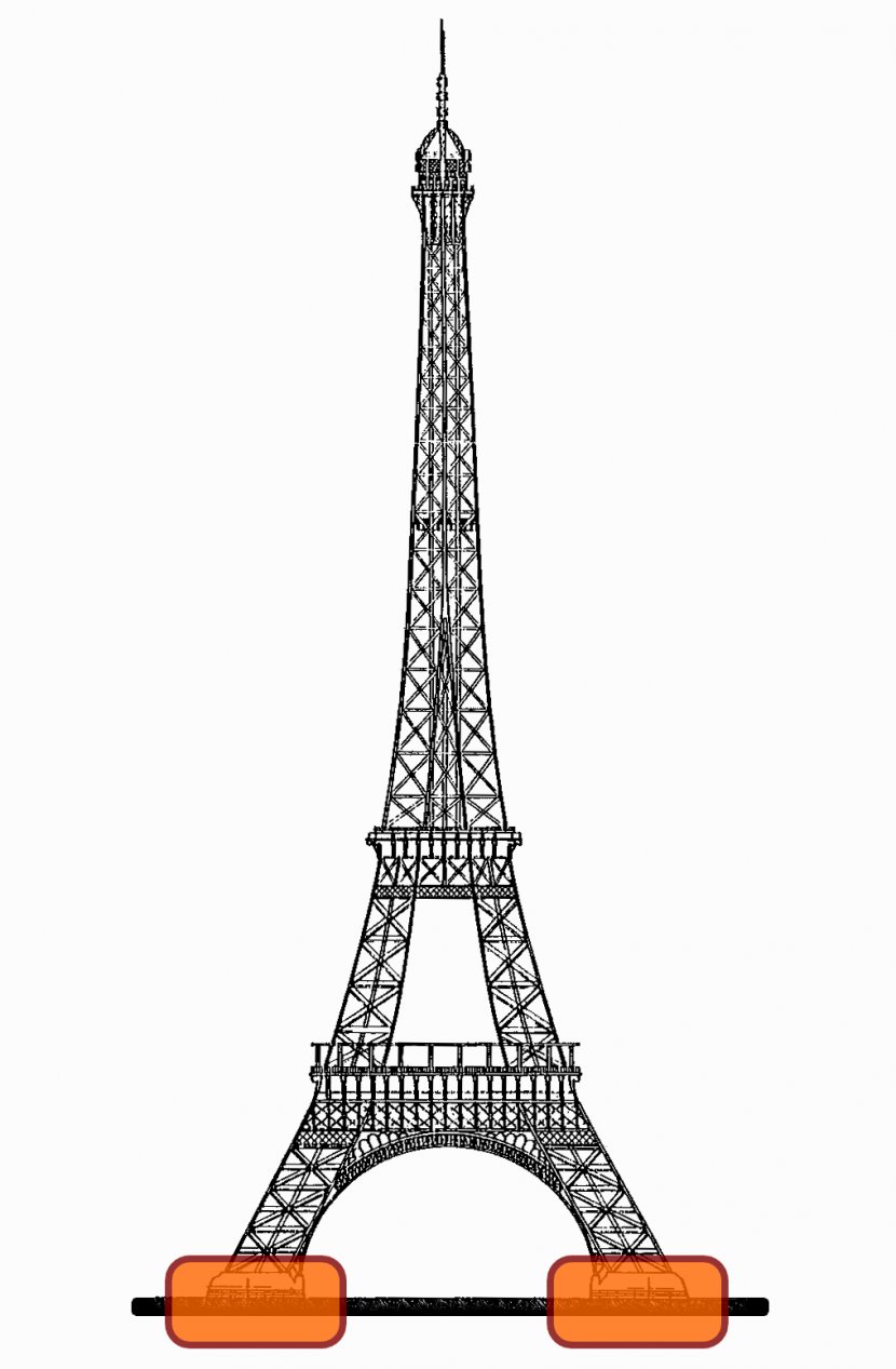 Eiffel Tower Champ De Mars Seine Transparent PNG