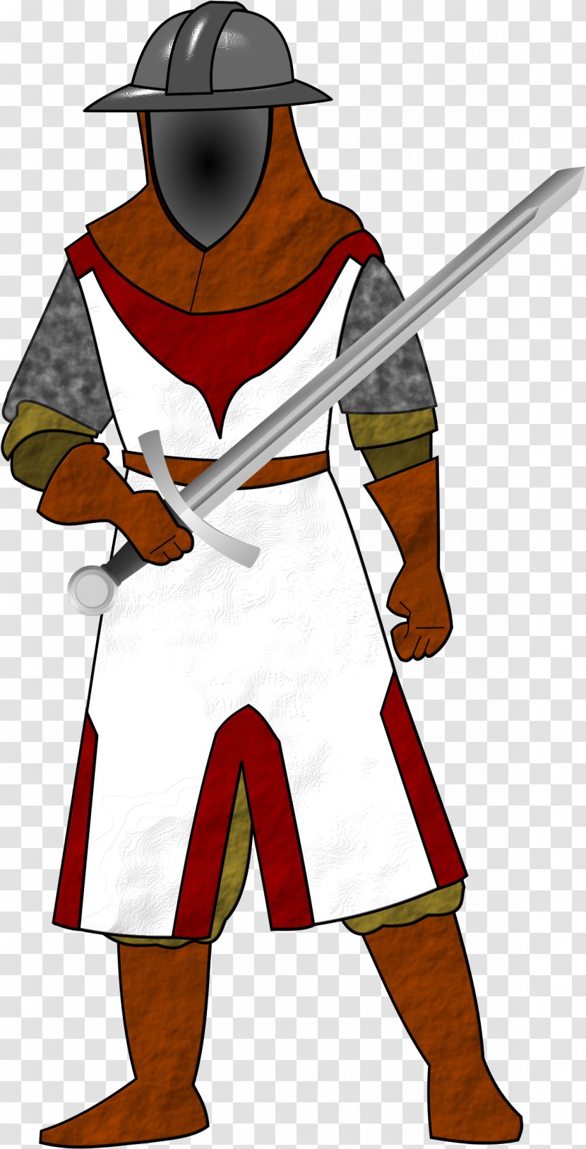 Knight Cartoon - Uniform - Costume Conquistador Transparent PNG