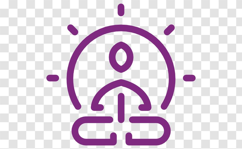 Meditation - Violet - Pink Transparent PNG