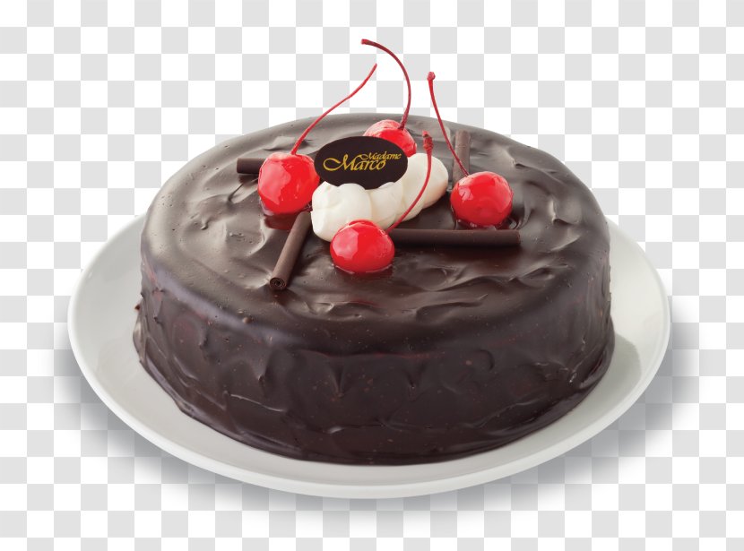 Chocolate Cake Cream Black Forest Gateau Ganache Mousse - Fruitcake - ิbakery Transparent PNG