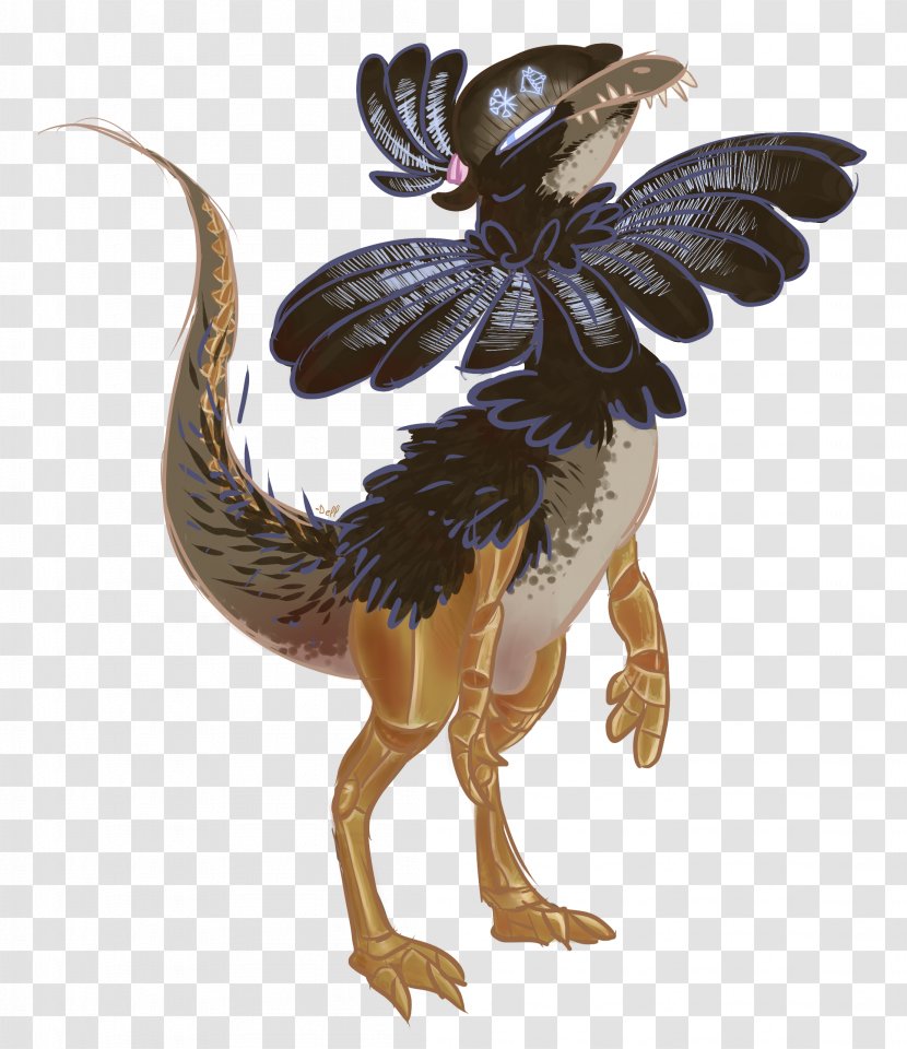 Beak Figurine Legendary Creature - Wing - Dilophosaurus Transparent PNG