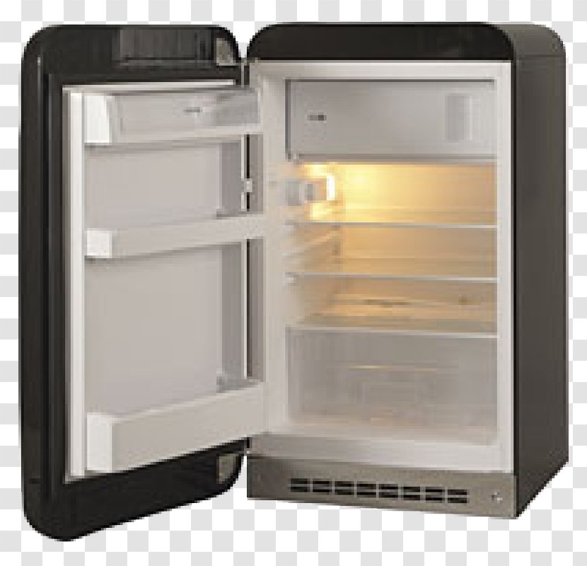 Refrigerator Smeg 50s Style FAB10 Freezers - Kitchen Appliance - Mini Fridge Transparent PNG