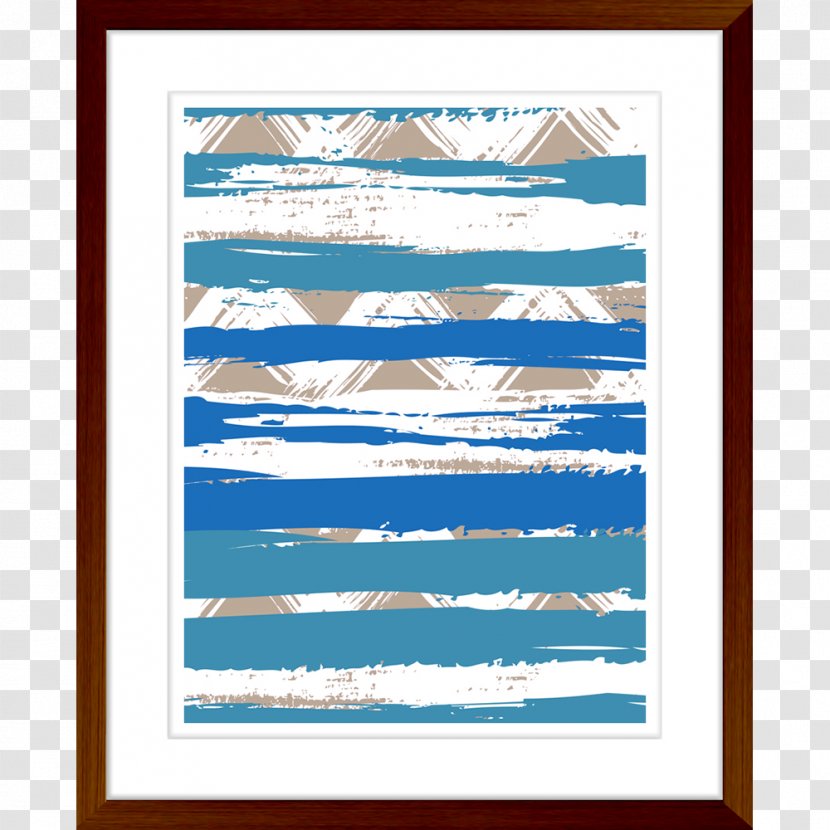 Picture Frames Cobalt Blue Color Font - Frame - Rectangle Transparent PNG