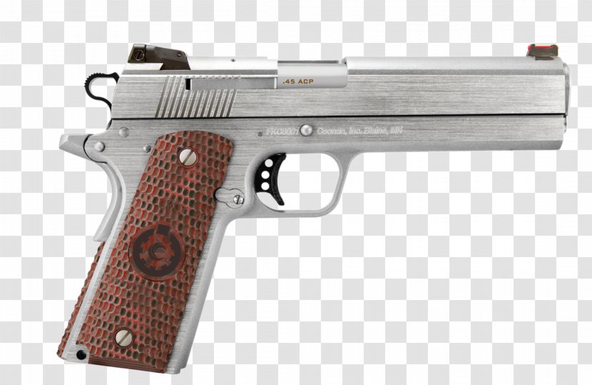 Springfield Armory National Historic Site M1911 Pistol .45 ACP Firearm - Blowback - Weapon Transparent PNG