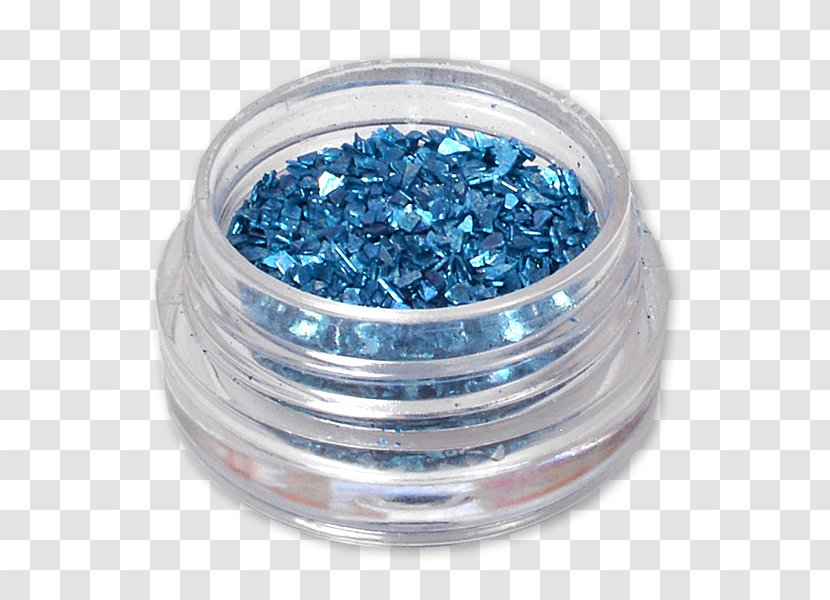 Glitter Body Jewellery - Blue - Metallic Nails Transparent PNG