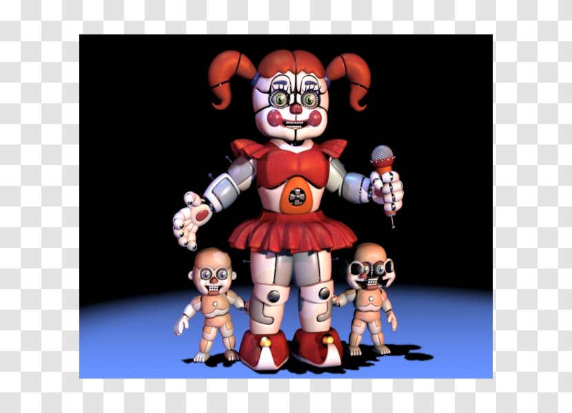 Five Nights At Freddy's: Sister Location Freddy's 2 3 4 - Figurine - Halloween Stage Transparent PNG