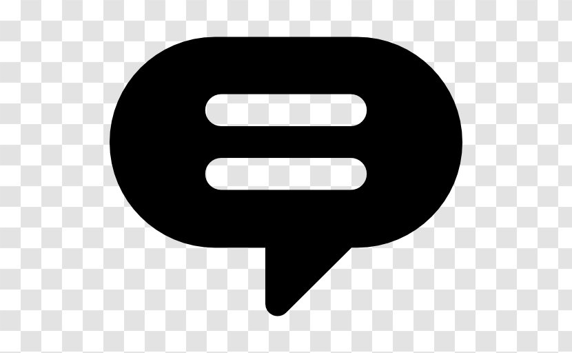 Speech Balloon Text Online Chat - Symbol Transparent PNG