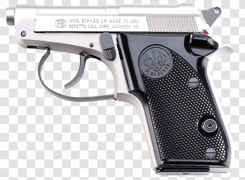 Beretta M9 M1934 Firearm Weapon - 3032 Tomcat - Handgun Transparent PNG