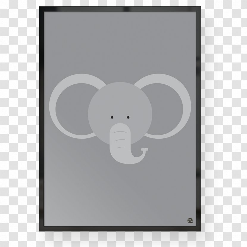 Elephants Rectangle Snout Font Animated Cartoon Transparent PNG