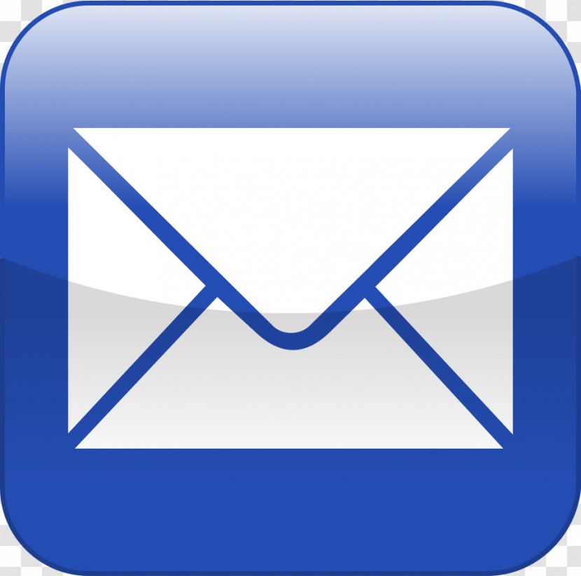 Clip Art Email Transparency - Blue Transparent PNG