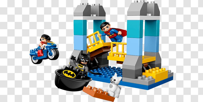 LEGO 10599 DUPLO Super Heroes Batman Adventure Superman Lego Duplo - Minifigure Transparent PNG