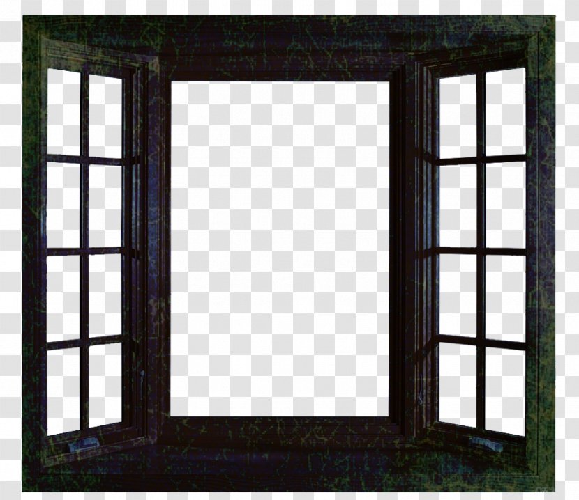 Window Picture Frames Clip Art - Paned Transparent PNG