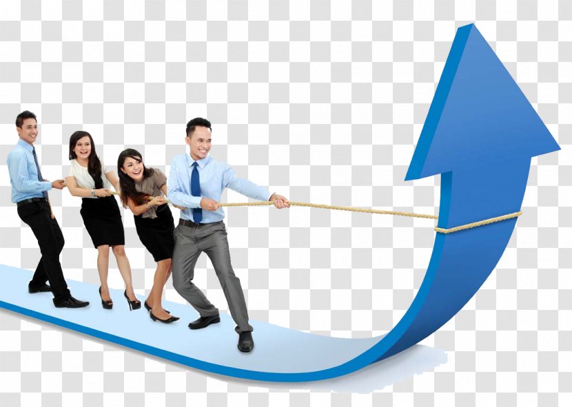 Sales Management Business Development - Price - People With Arrow Transparent PNG