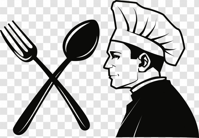 Public Domain Chef Fork Clip Art - Brand - Catering Transparent PNG