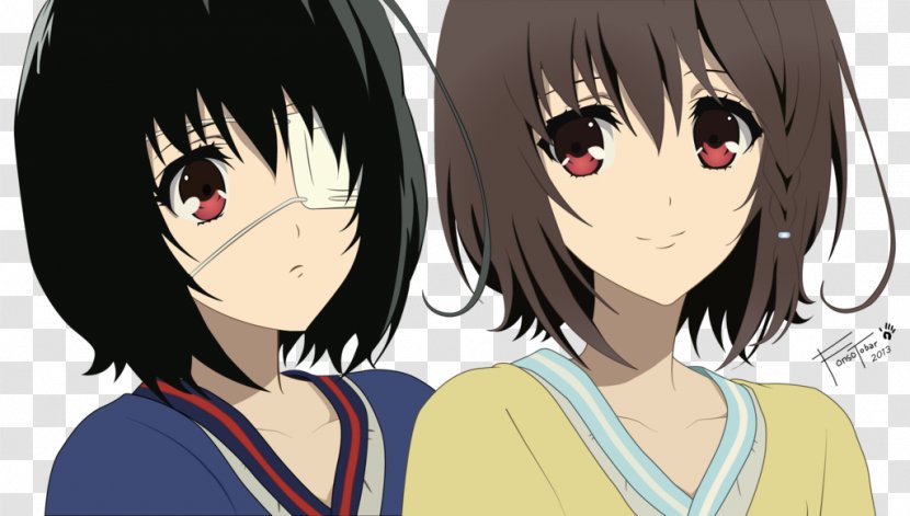 Another Mei Misaki Wiki Blog - Cartoon - Heart Transparent PNG