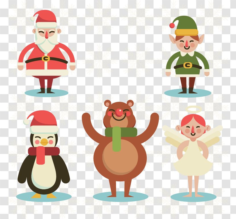 Santa Claus Christmas Ornament - Cute Characters Transparent PNG