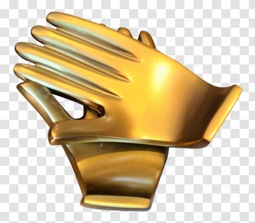 Product Design Safety Glove - Brass - Figurative Background Transparent PNG