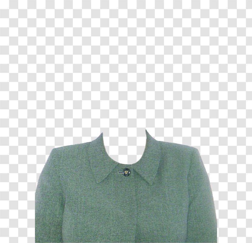 Grey Designer Outerwear Woman - Green - Blue Women Transparent PNG