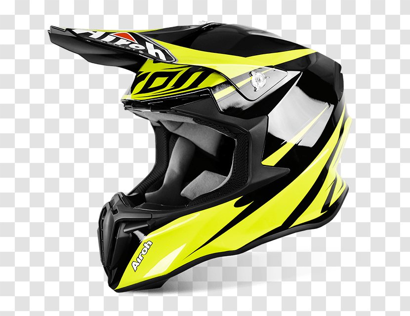 Motorcycle Helmets AIROH Motocross - Tony Cairoli Transparent PNG