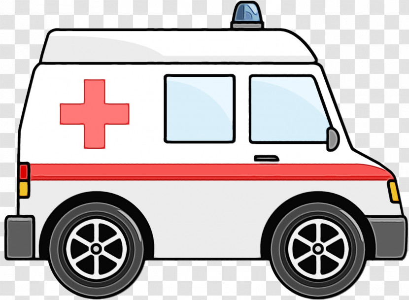 Ambulance Cartoon Nontransporting Ems Vehicle Emergency Medical Services Paramedic Transparent PNG